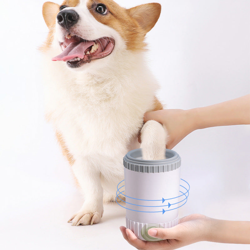 Silicone Paw Cleaner for Dogs & Cats – Soft Cleaning Cup