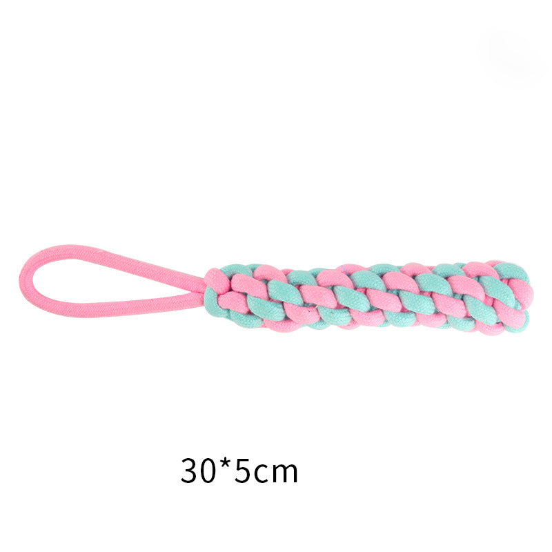 Cotton Rope Dog Toys – Interactive Chew & Tug Toys