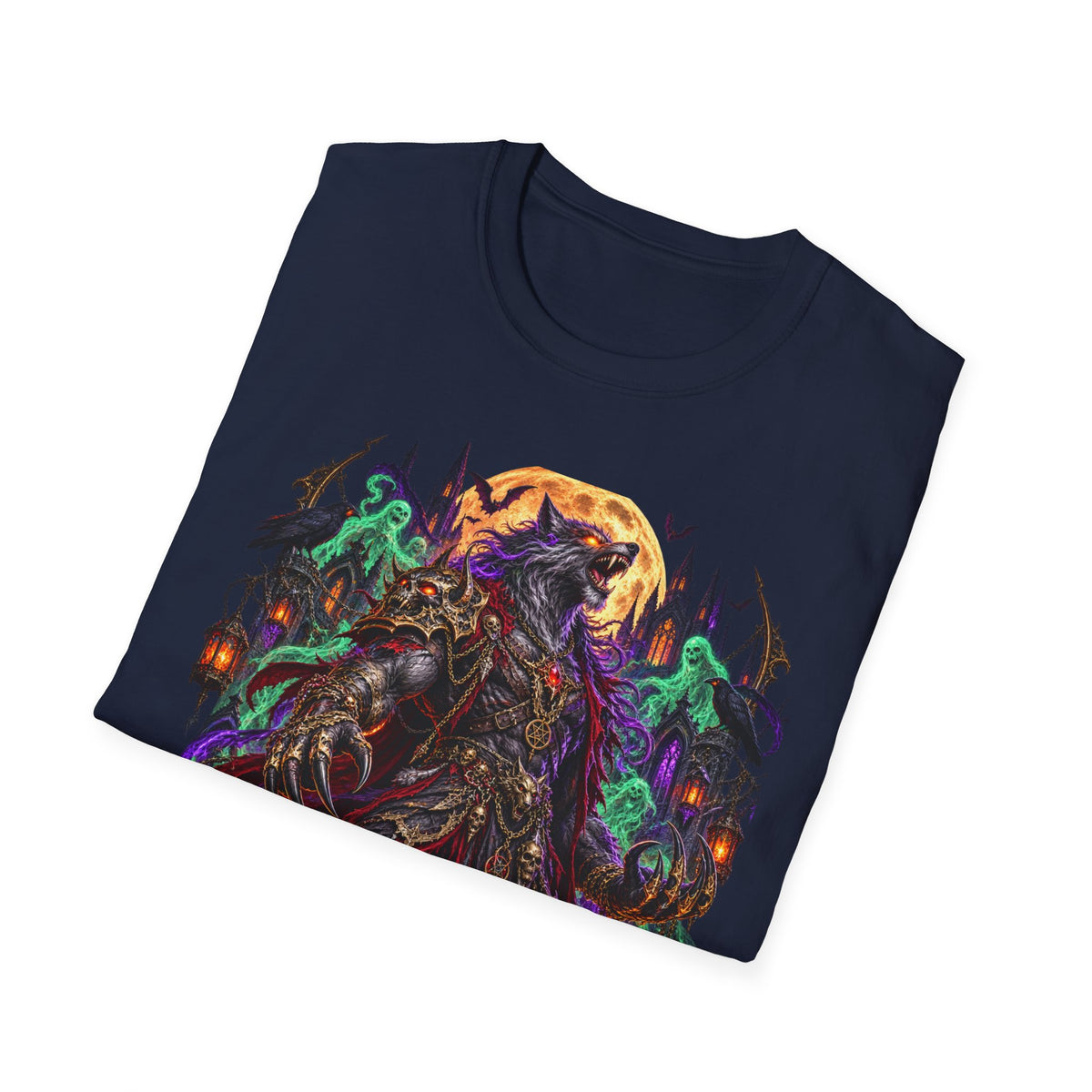 Midnight Howl Gothic Werewolf T-Shirt