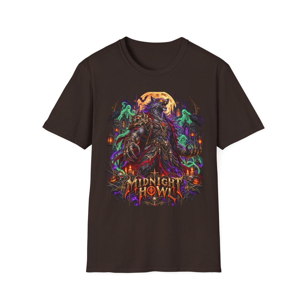 Midnight Howl Gothic Werewolf T-Shirt