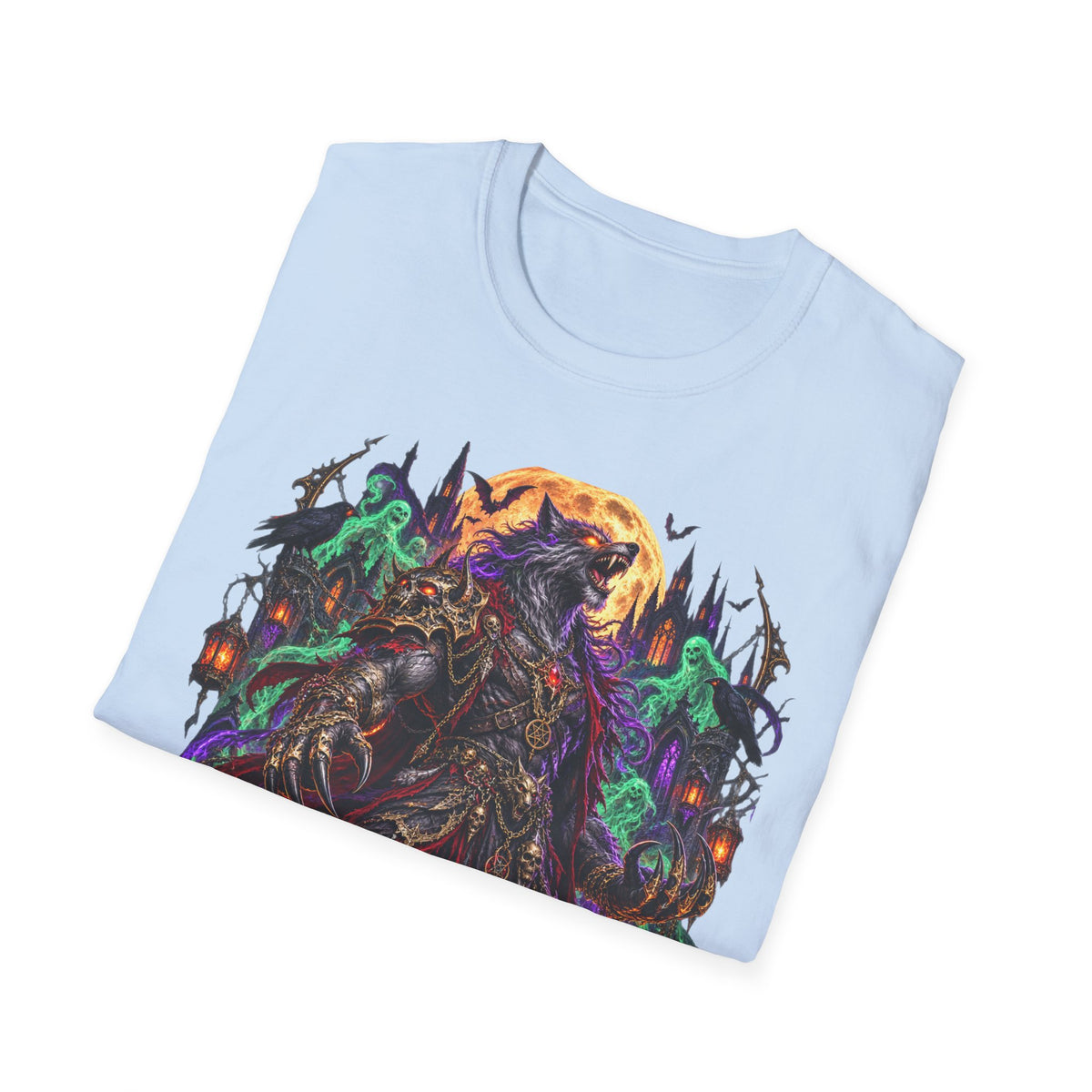 Midnight Howl Gothic Werewolf T-Shirt