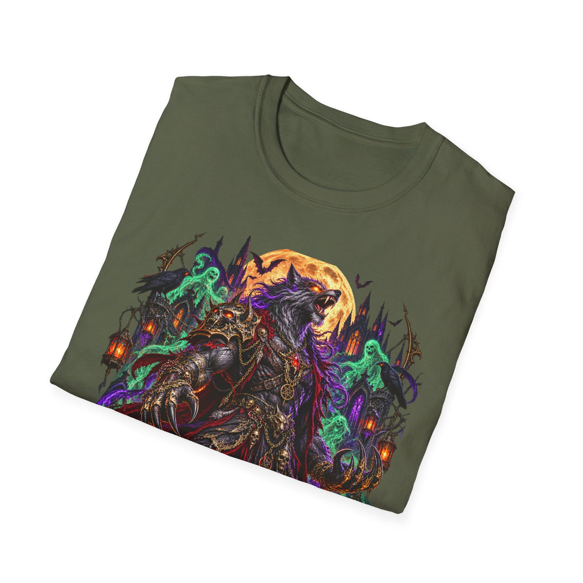 Midnight Howl Gothic Werewolf T-Shirt