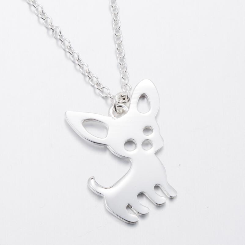 Chihuahua Pendant Necklace – Dog Lover Jewelry