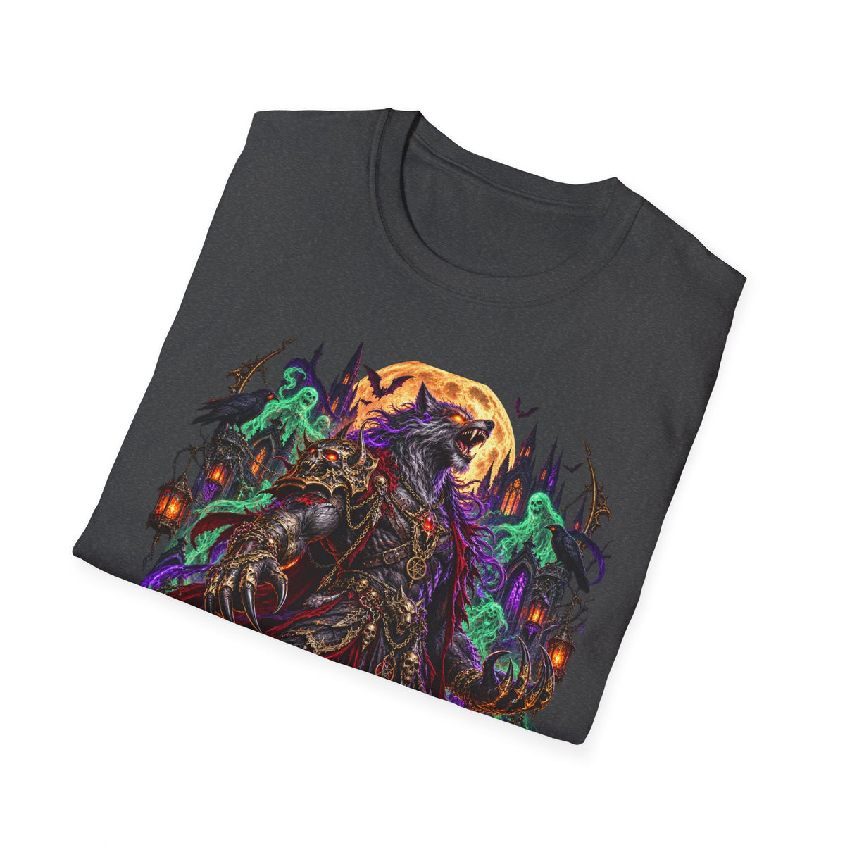 Midnight Howl Gothic Werewolf T-Shirt