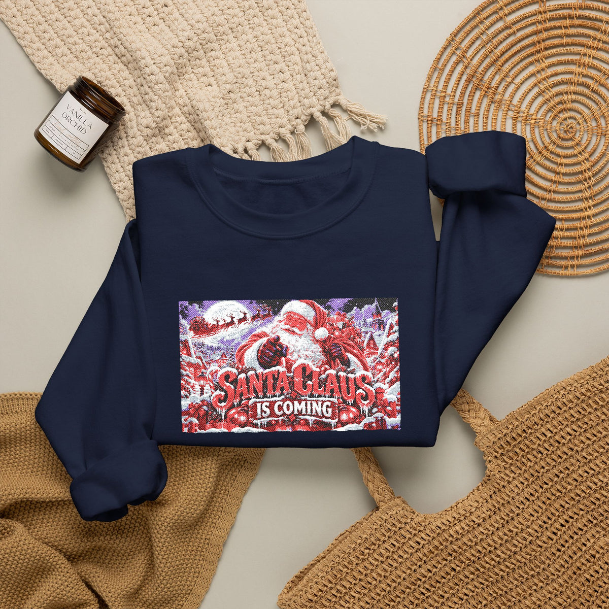 Christmas Bear Crewneck Sweatshirt