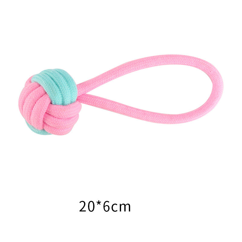 Cotton Rope Dog Toys – Interactive Chew & Tug Toys
