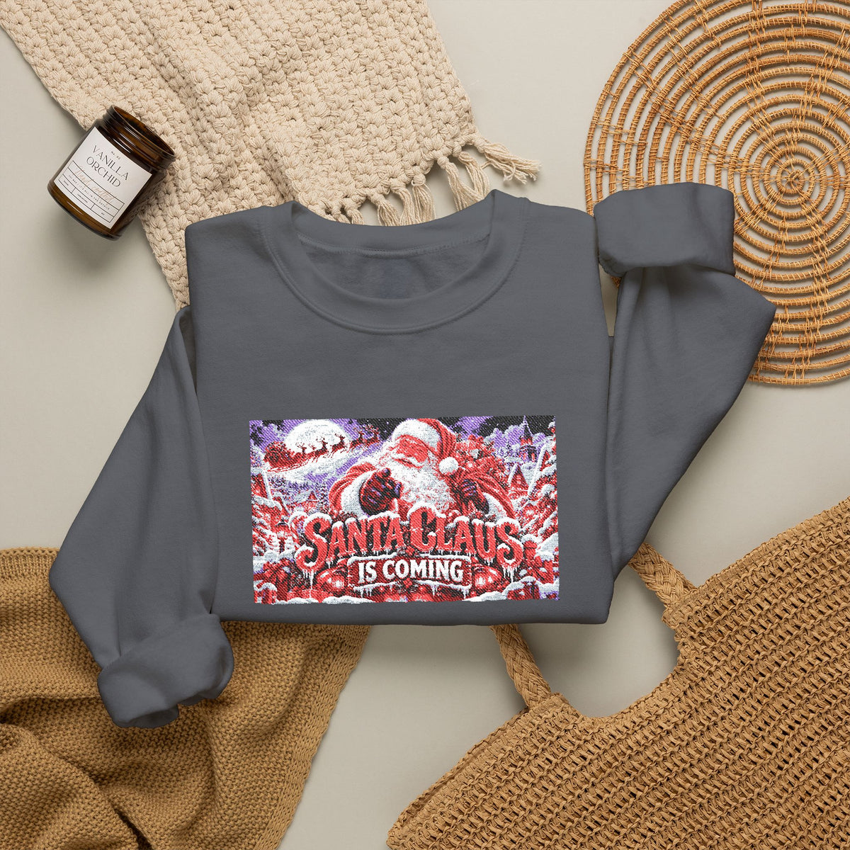 Christmas Bear Crewneck Sweatshirt