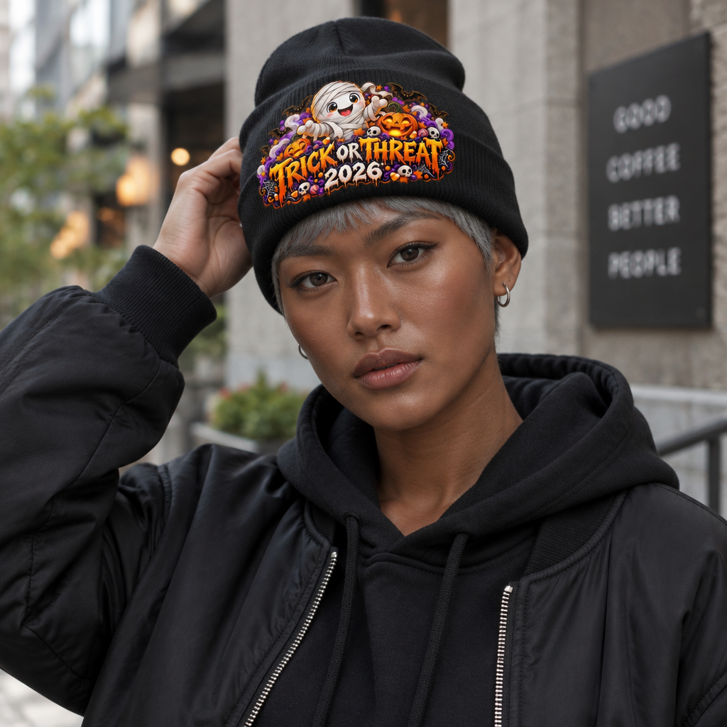 Trick or Treat 2026 Halloween Beanie