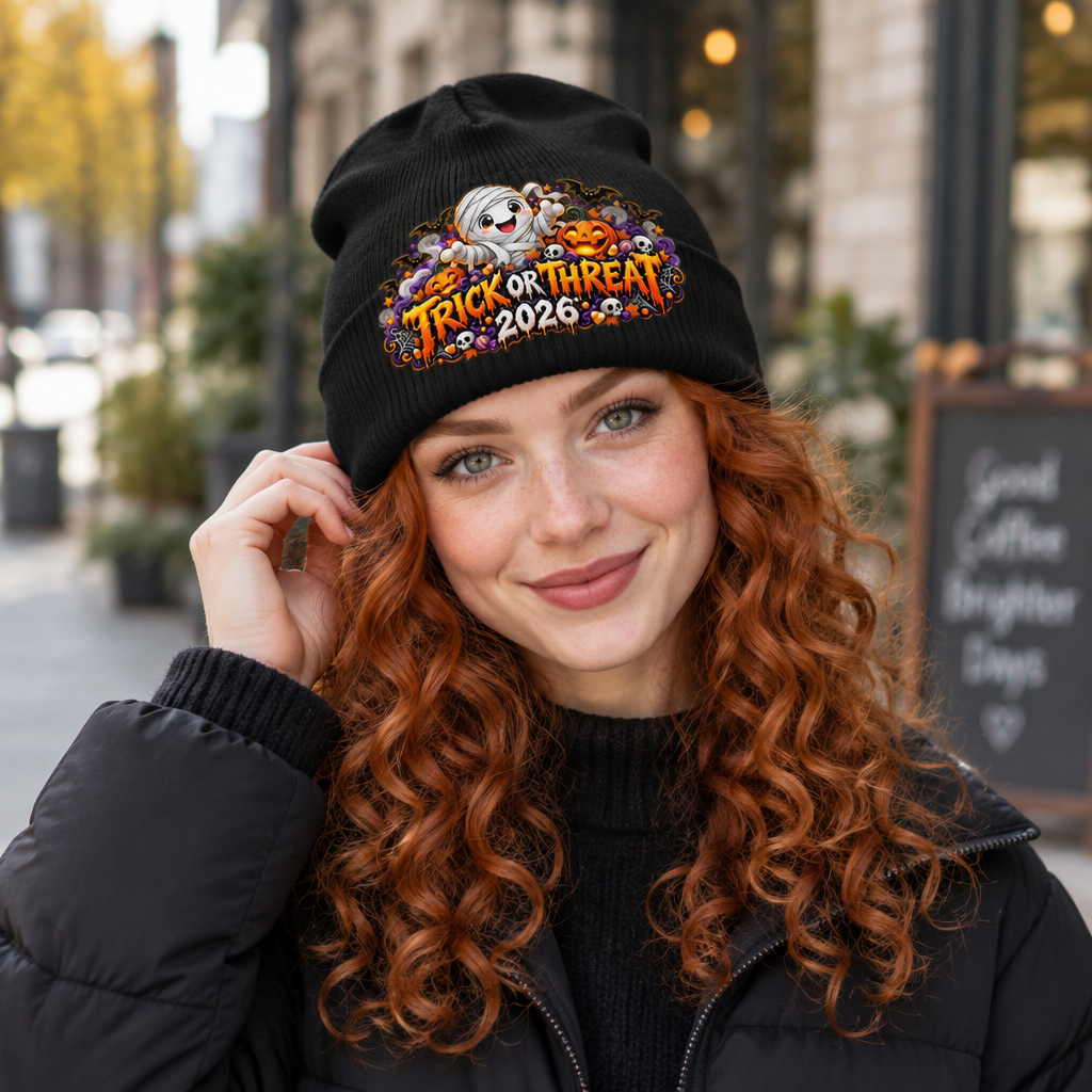 Trick or Treat 2026 Halloween Beanie