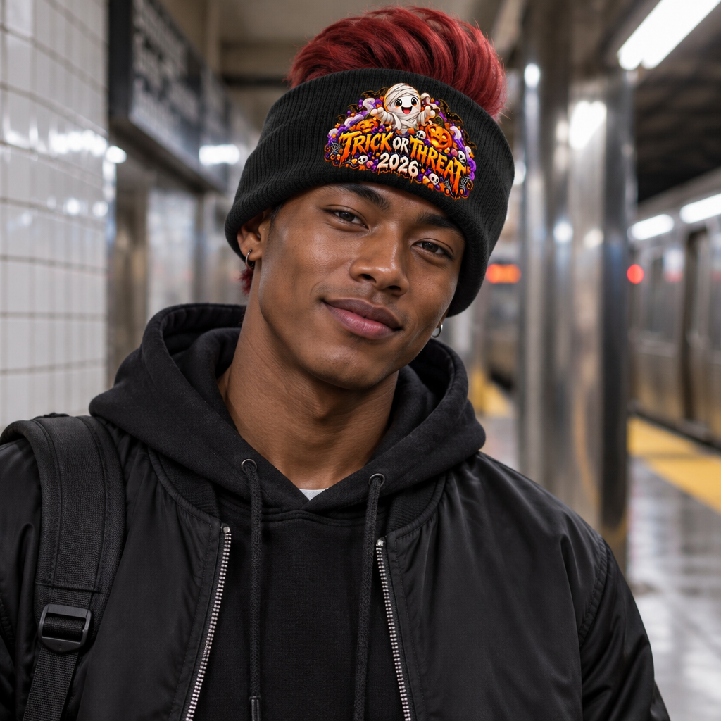 Trick or Treat 2026 Halloween Beanie