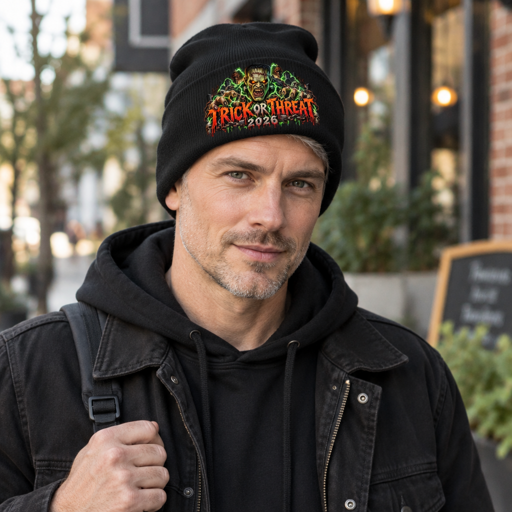 Trick or Treat 2026 Halloween Monster Beanie