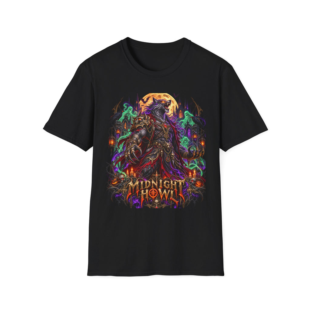 Midnight Howl Gothic Werewolf T-Shirt