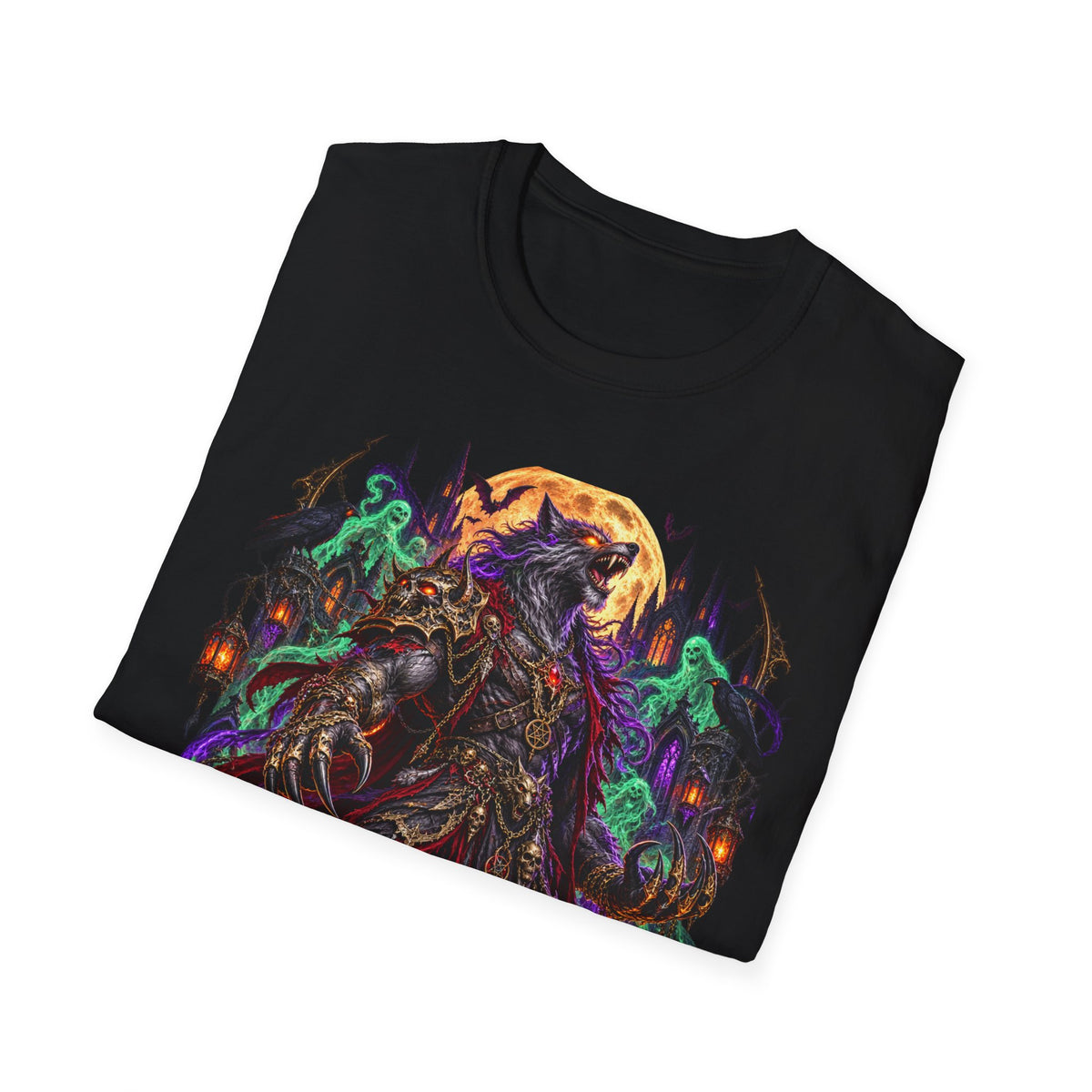 Midnight Howl Gothic Werewolf T-Shirt
