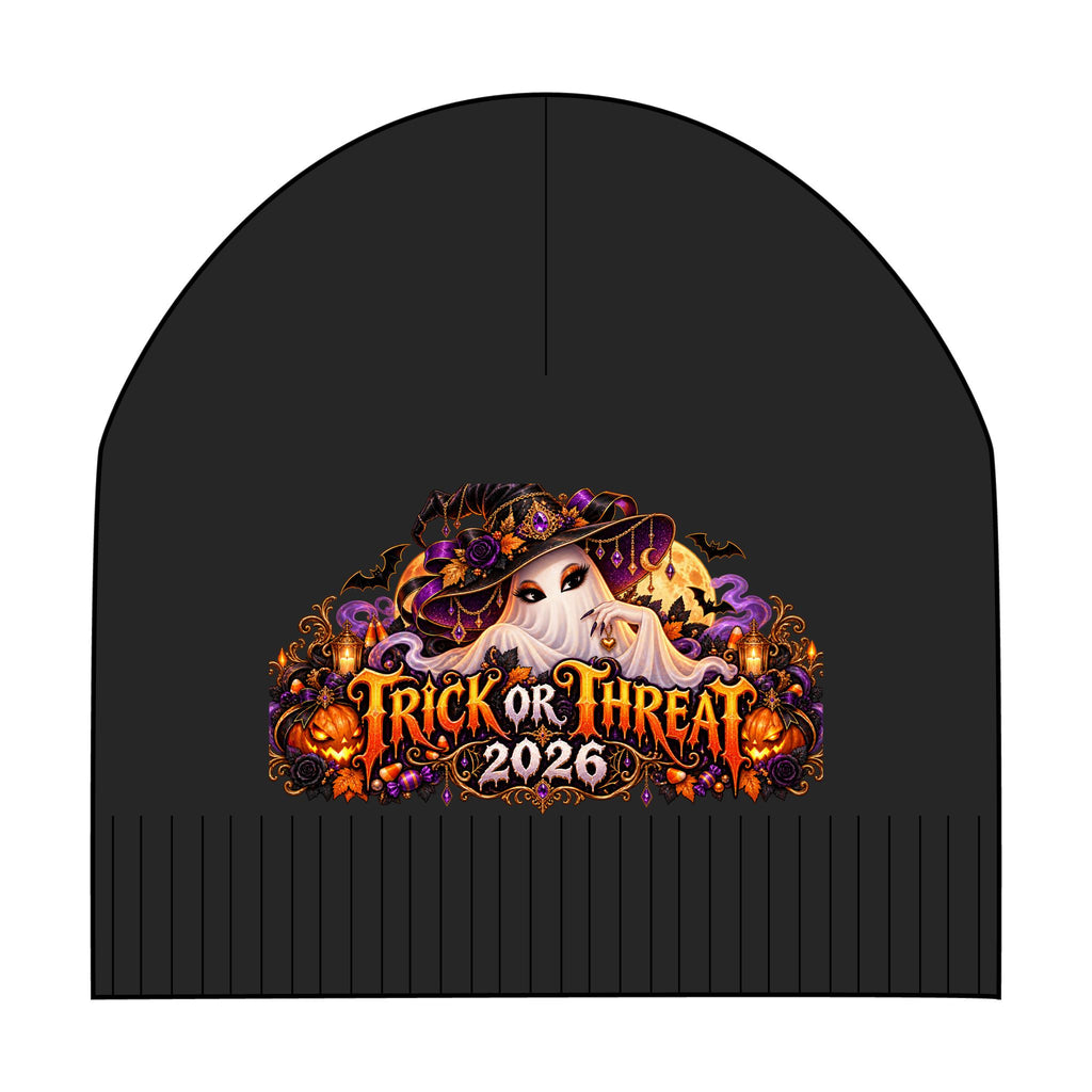 Trick or Treat 2026 Halloween Witch Beanie