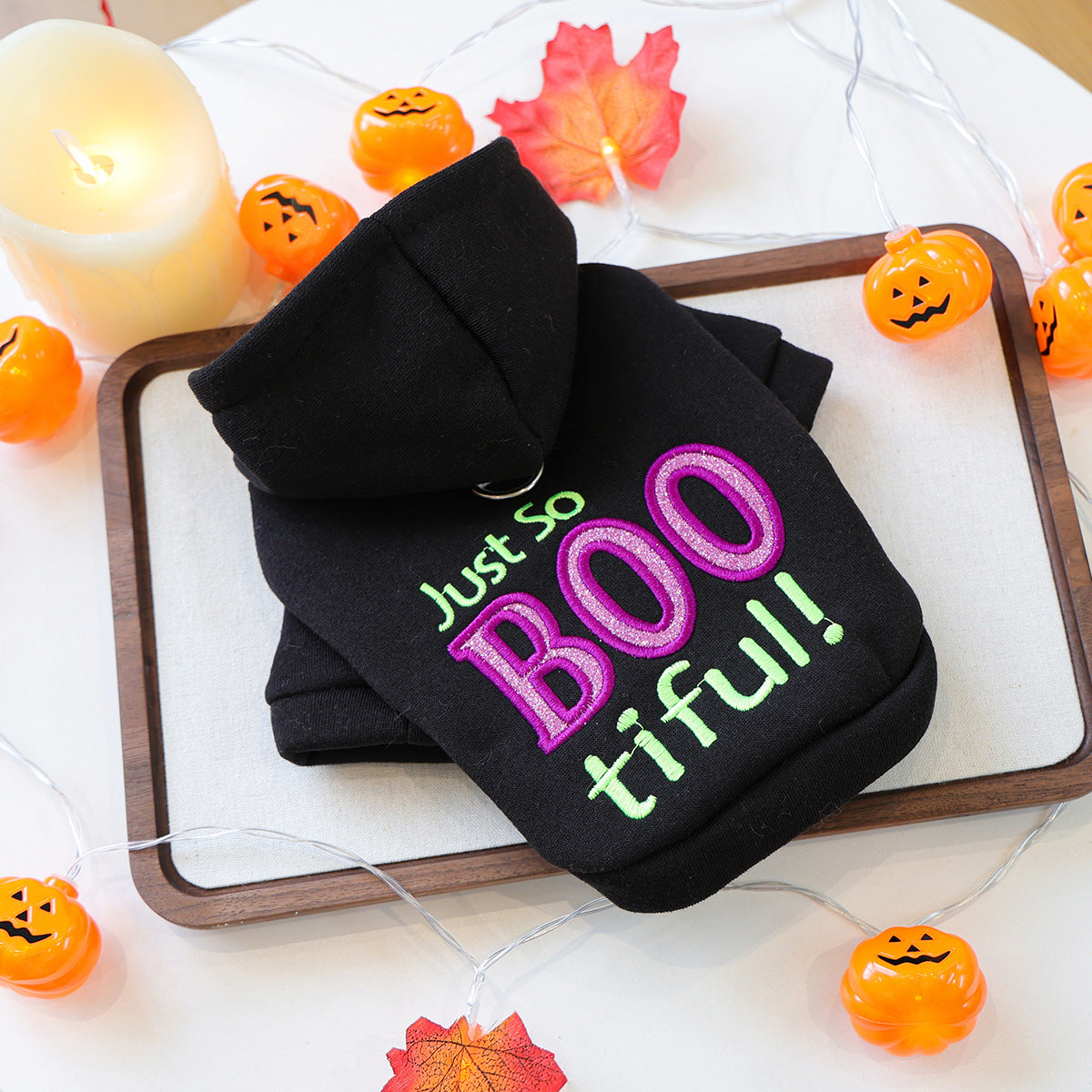 BOO-tiful Halloween Pet Hoodie – Dogs & Cats