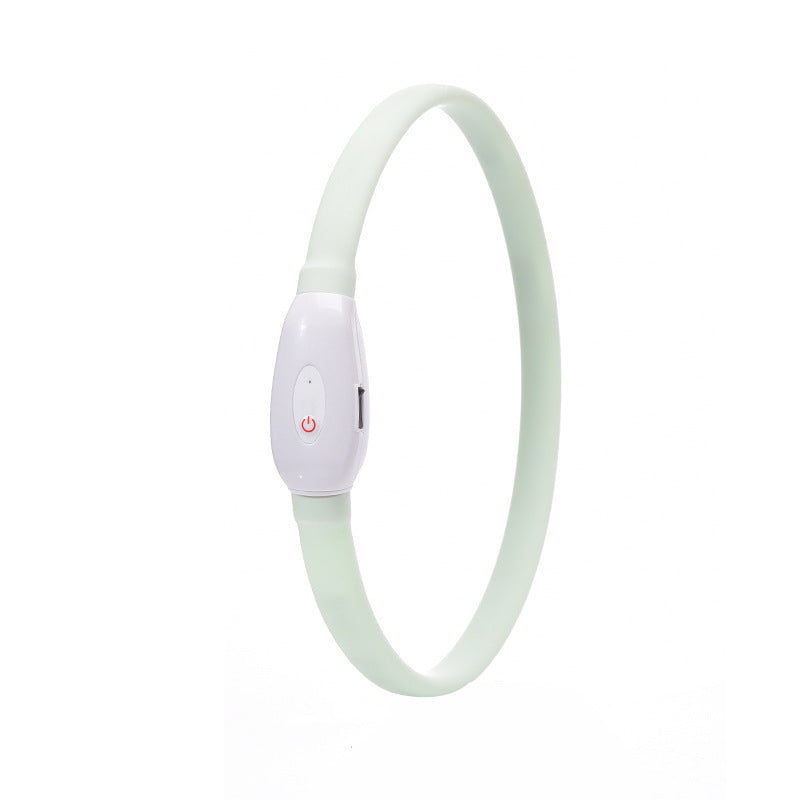 USB Rechargeable LED Dog Collar – Night Safety Light