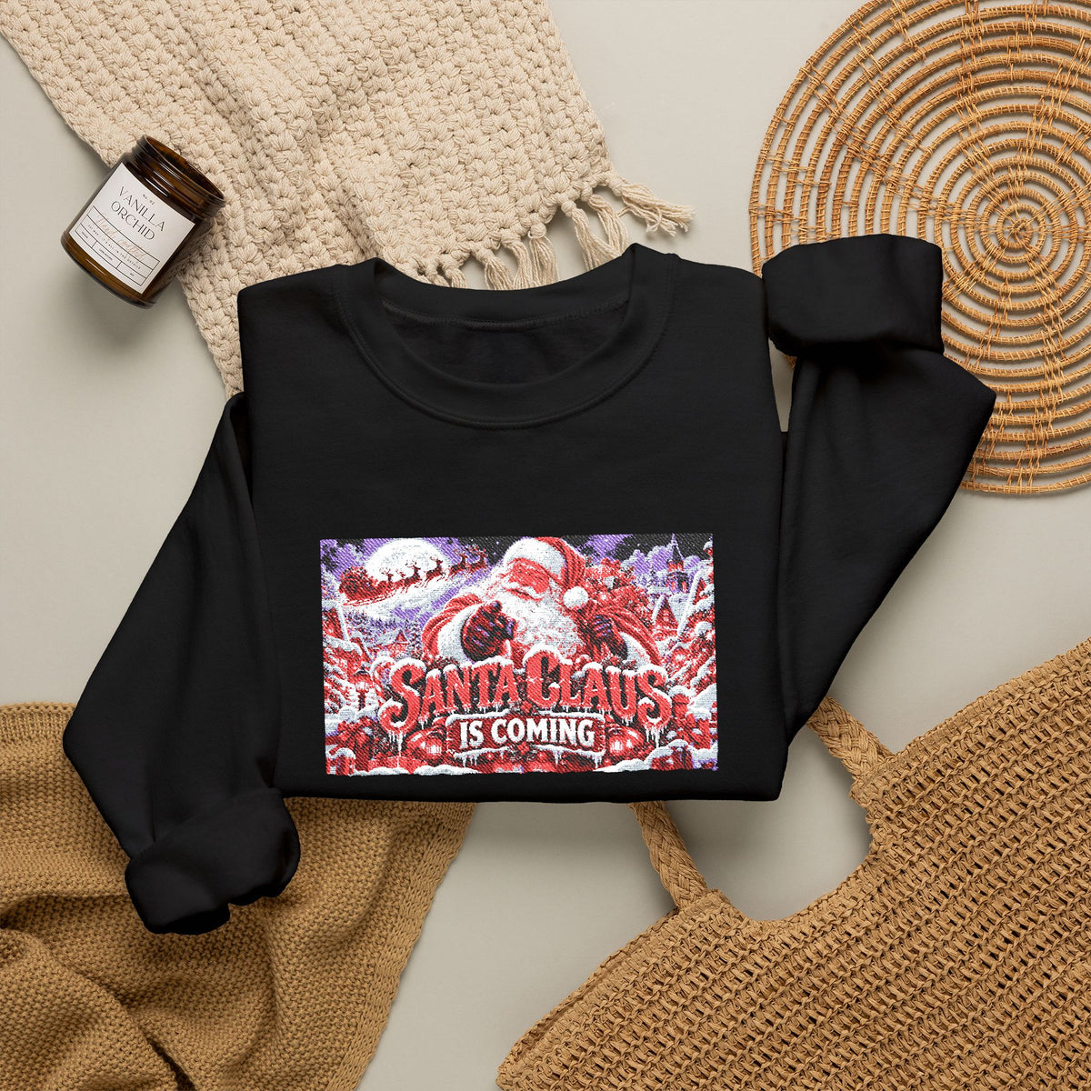 Christmas Bear Crewneck Sweatshirt