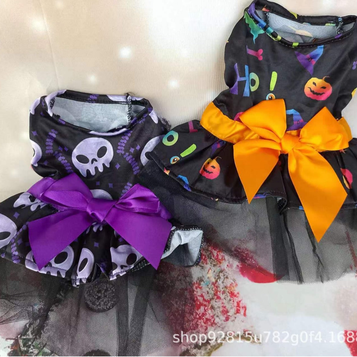 Day of the Dead Pet Cloak – Halloween Dog & Cat Costume