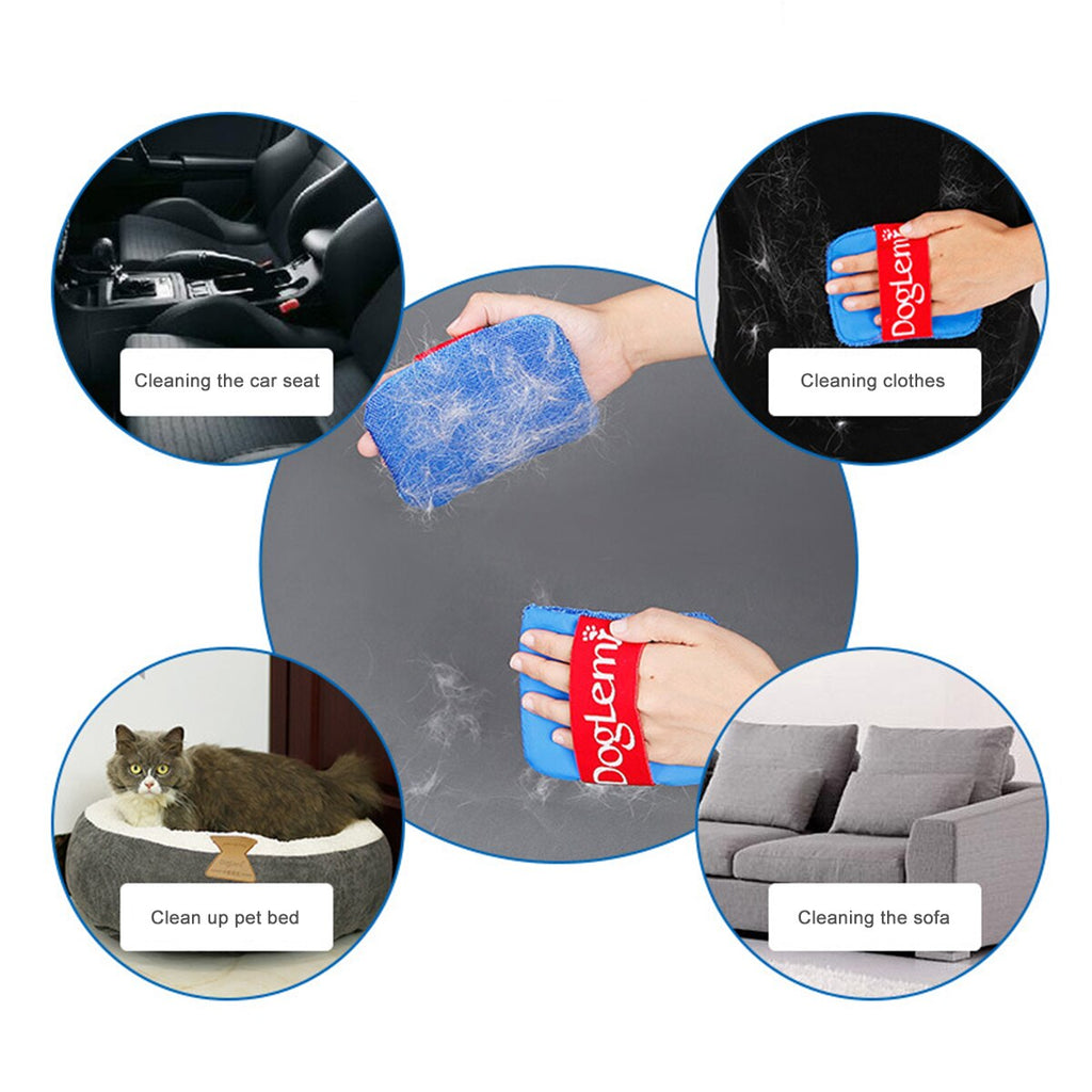 Reusable Pet Hair Remover – Furniture, Clothes & Car