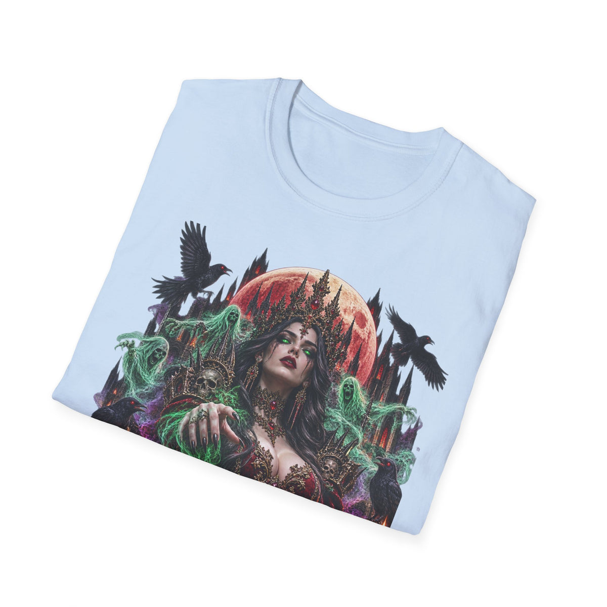 Gothic Witch Ritual Graphic T-Shirt