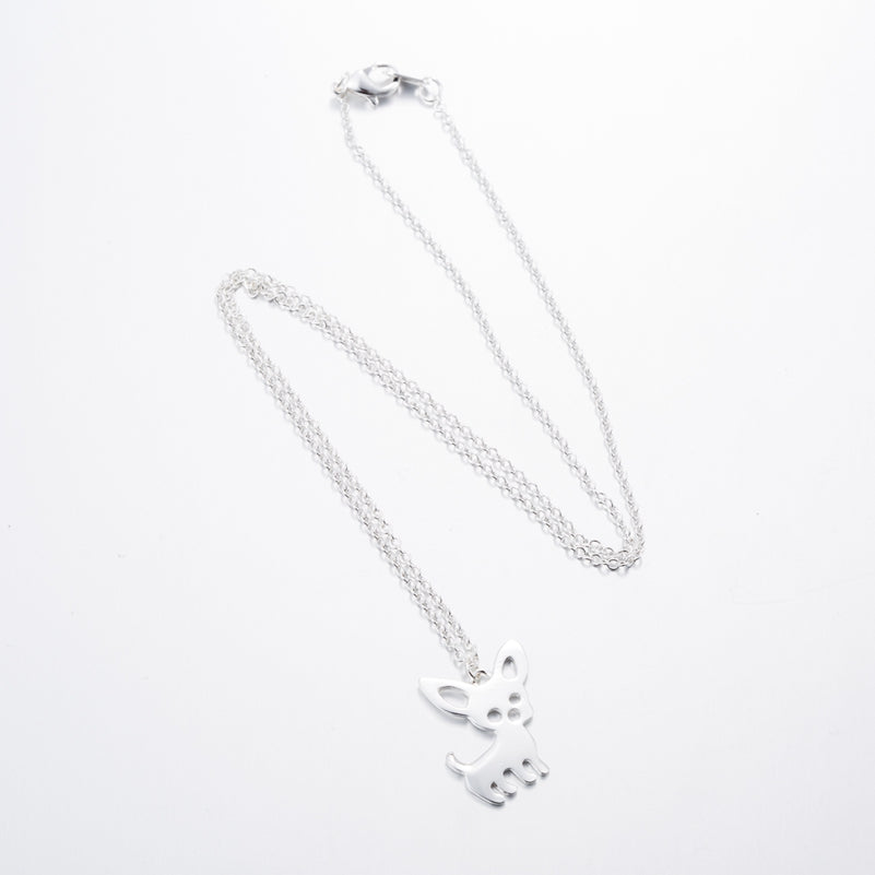 Chihuahua Pendant Necklace – Dog Lover Jewelry