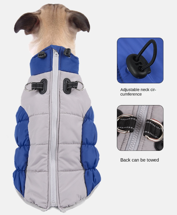 Warm Reflective Winter Dog Coat – Soft & Comfortable