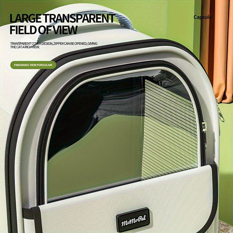 Premium Pet Travel Backpack – Ventilated Cat & Small Dog Carrier