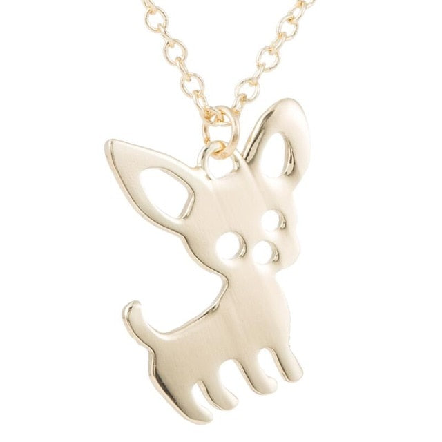 Chihuahua Pendant Necklace – Dog Lover Jewelry