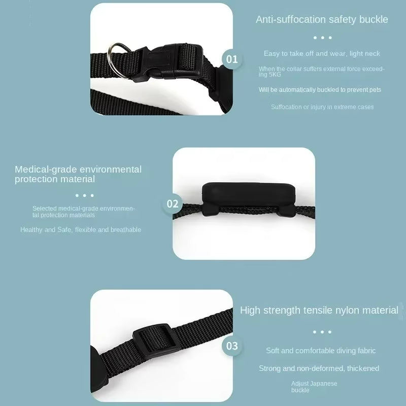 Smart Pet Finder Collar – Bluetooth Location Tracker