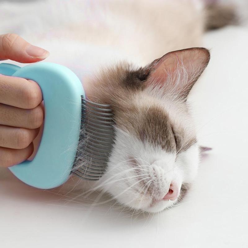 elf-Cleaning Pet Grooming Brush – Gentle Hair Removal