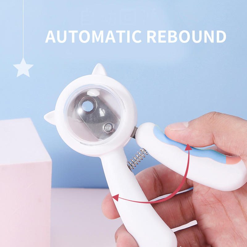 Pet Nail Clipper with Safety Guard & Nail File