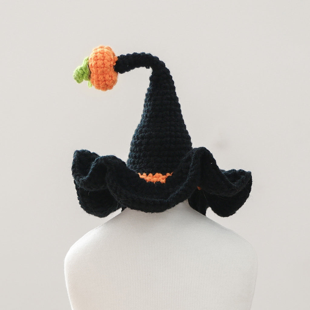 Halloween Knit Witch Hat for Dogs & Cats