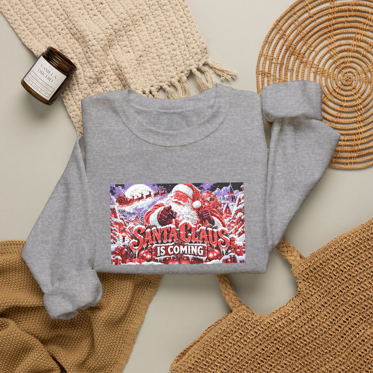 Christmas Bear Crewneck Sweatshirt