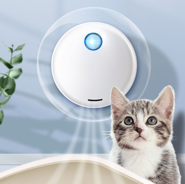 Smart Pet Odor Eliminator – Automatic Litter Box Deodorizer