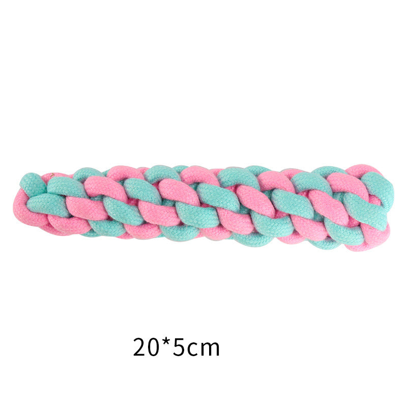Cotton Rope Dog Toys – Interactive Chew & Tug Toys