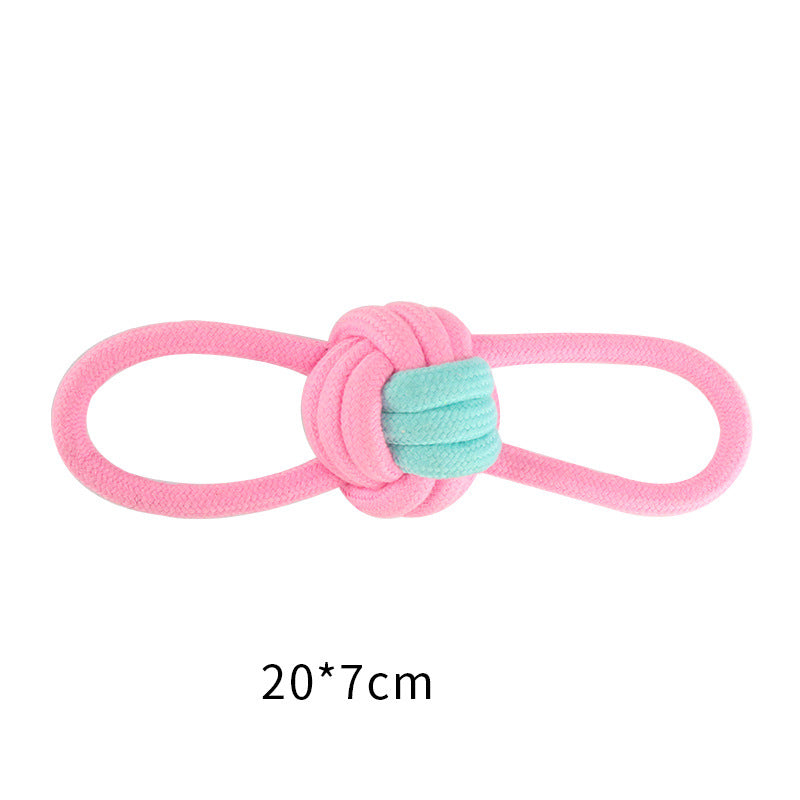 Cotton Rope Dog Toys – Interactive Chew & Tug Toys