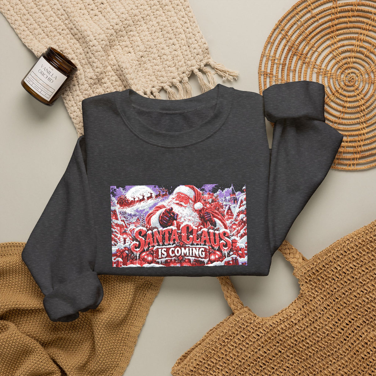 Christmas Bear Crewneck Sweatshirt