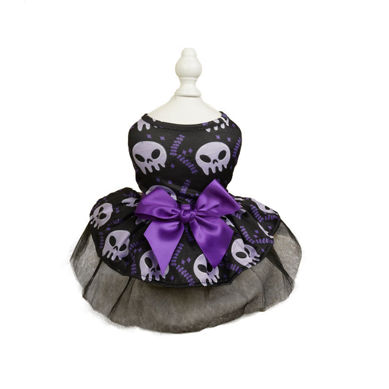 Day of the Dead Pet Cloak – Halloween Dog & Cat Costume