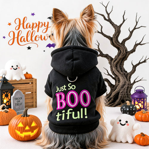 BOO-tiful Halloween Pet Hoodie – Dogs & Cats