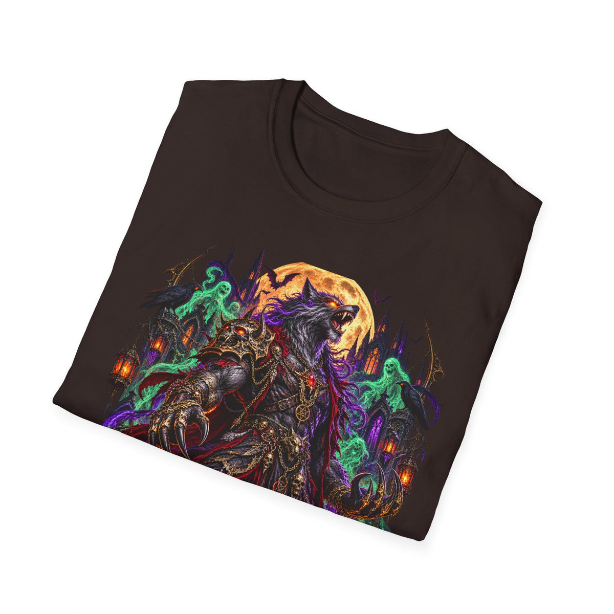 Midnight Howl Gothic Werewolf T-Shirt