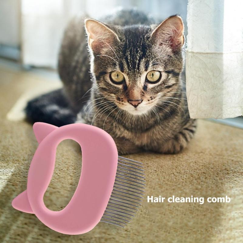elf-Cleaning Pet Grooming Brush – Gentle Hair Removal