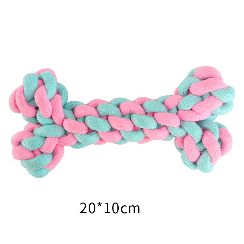 Cotton Rope Dog Toys – Interactive Chew & Tug Toys