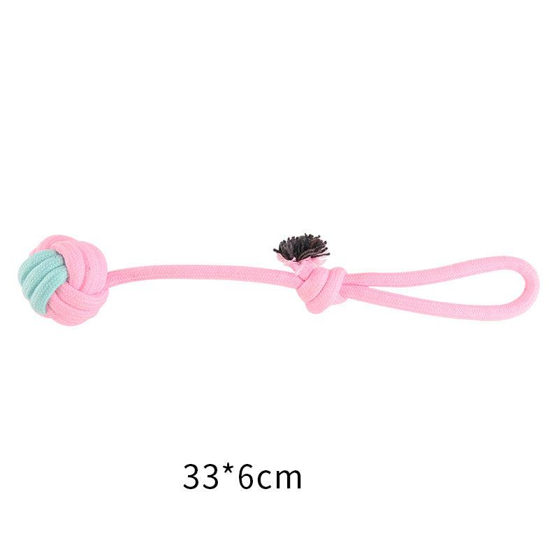 Cotton Rope Dog Toys – Interactive Chew & Tug Toys