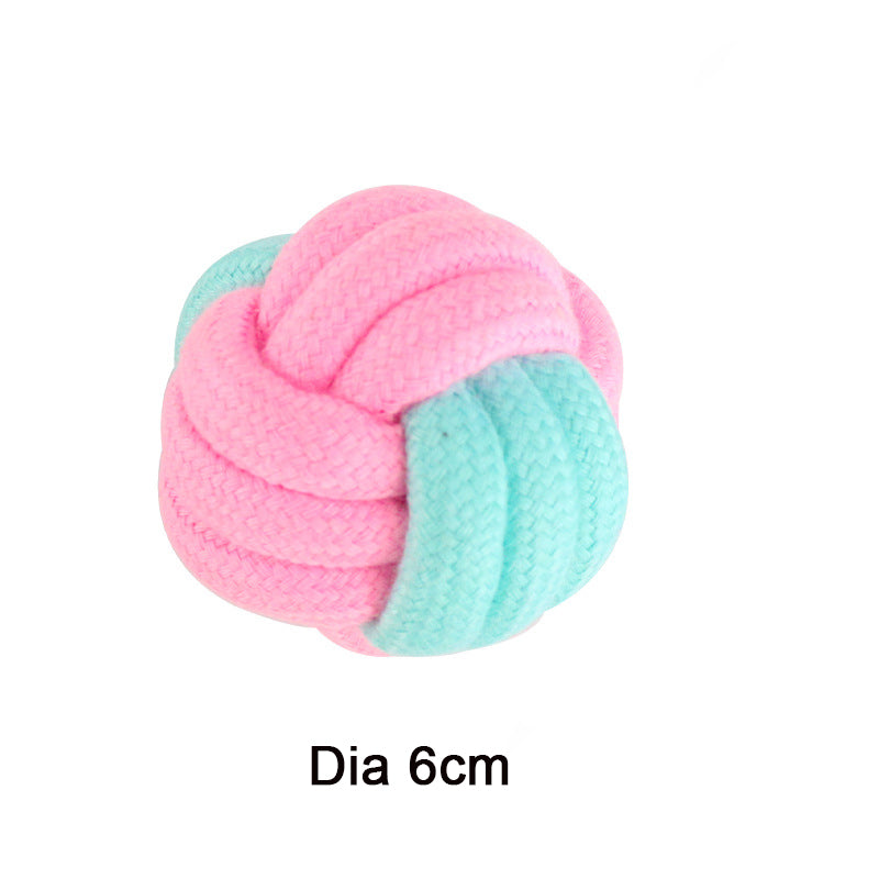 Cotton Rope Dog Toys – Interactive Chew & Tug Toys