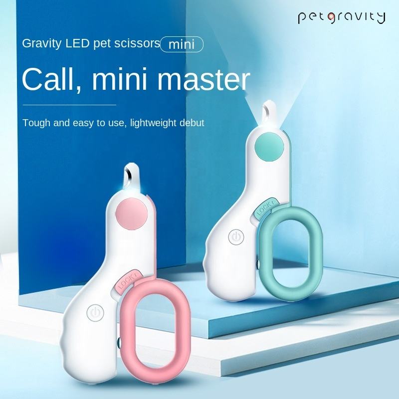 LED Pet Nail Clipper – Precision Grooming Tool for Dogs & Cats