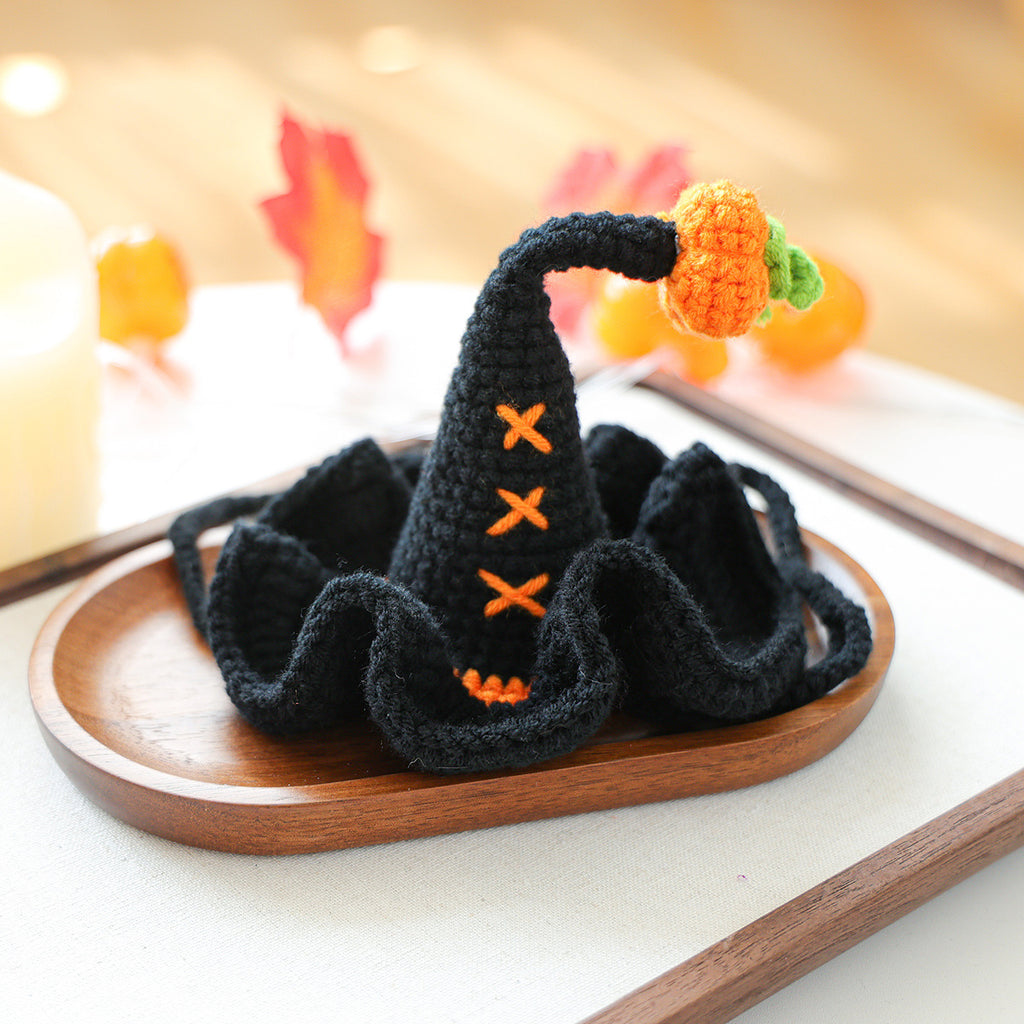 Halloween Knit Witch Hat for Dogs & Cats