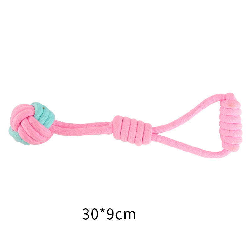 Cotton Rope Dog Toys – Interactive Chew & Tug Toys