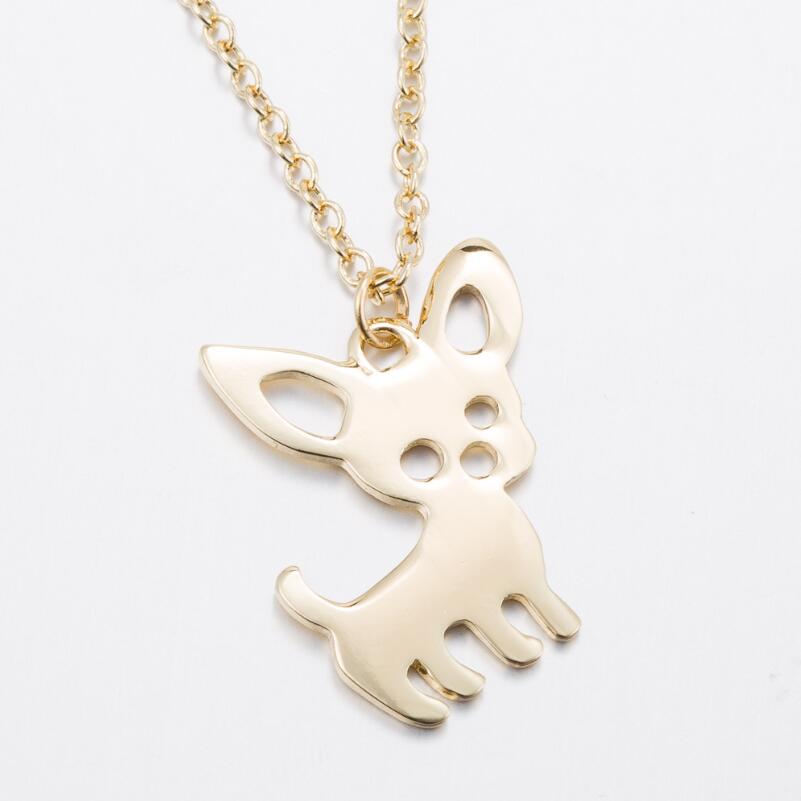 Chihuahua Pendant Necklace – Dog Lover Jewelry
