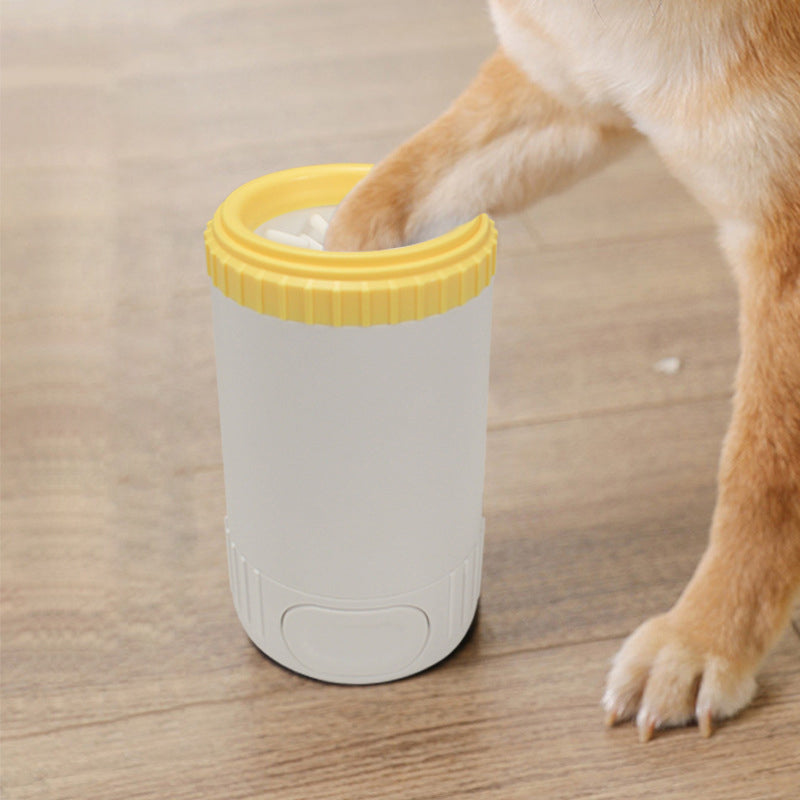Silicone Paw Cleaner for Dogs & Cats – Soft Cleaning Cup