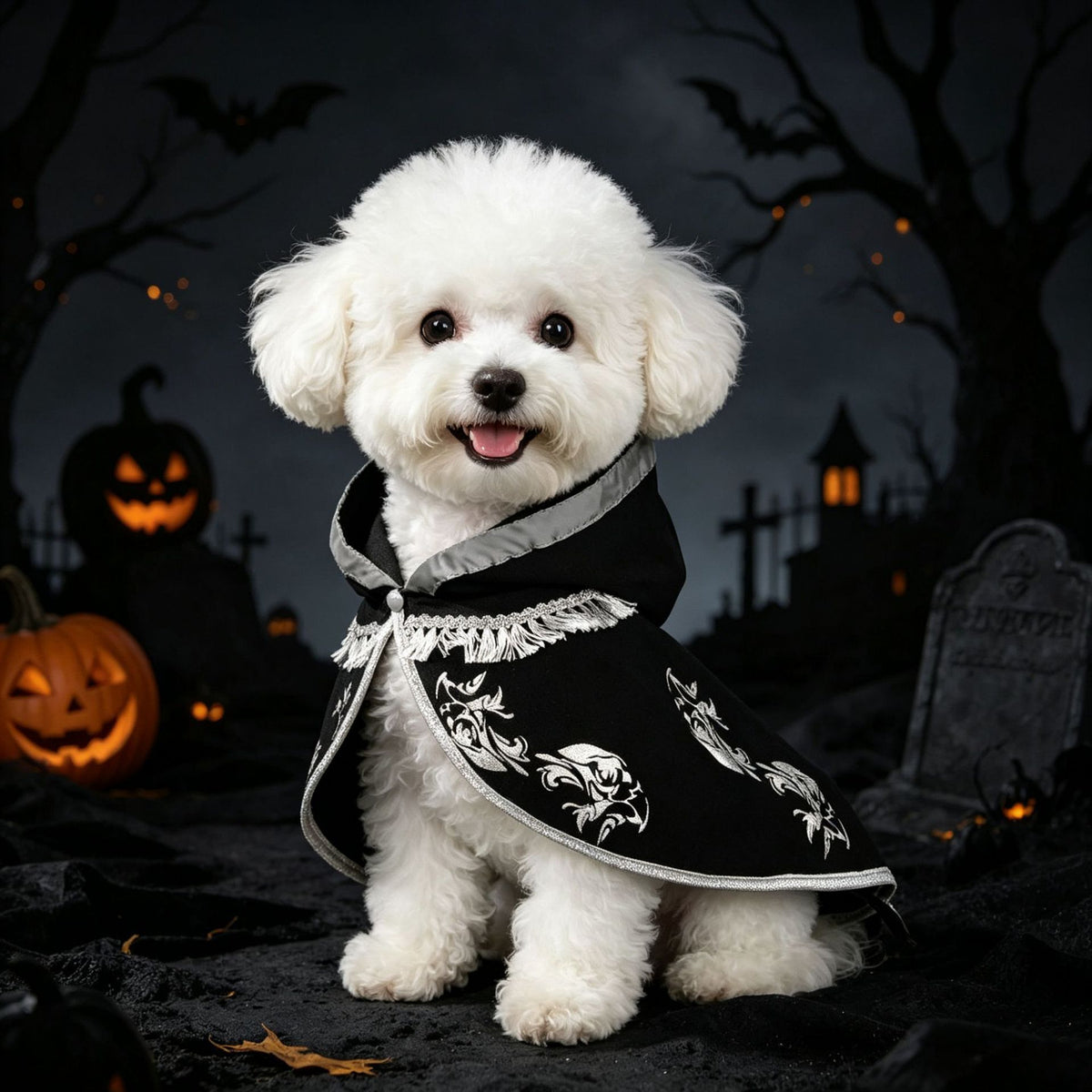 Halloween Eagle Cape Dog Costume – Spooky Pet Cloak